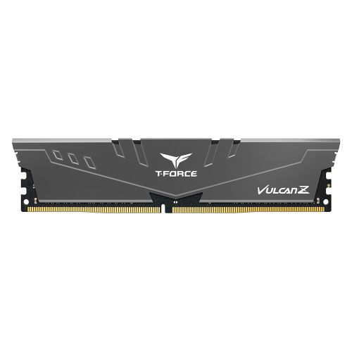 Team T-Force Vulcan Z 8GB DDR4 3200MHz CL16 RAM - Grey Aluminum Team T-Force Vulcan Z 8GB DDR4 3200MHz CL16 RAM - Grey Aluminum